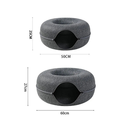 Purrlo™ Cat Bed & Tunnel