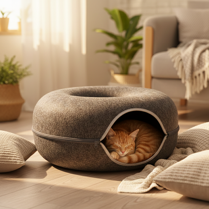 Purrlo™ Cat Bed & Tunnel