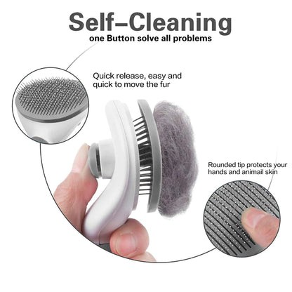 Purrlo™ Pet Grooming Brush